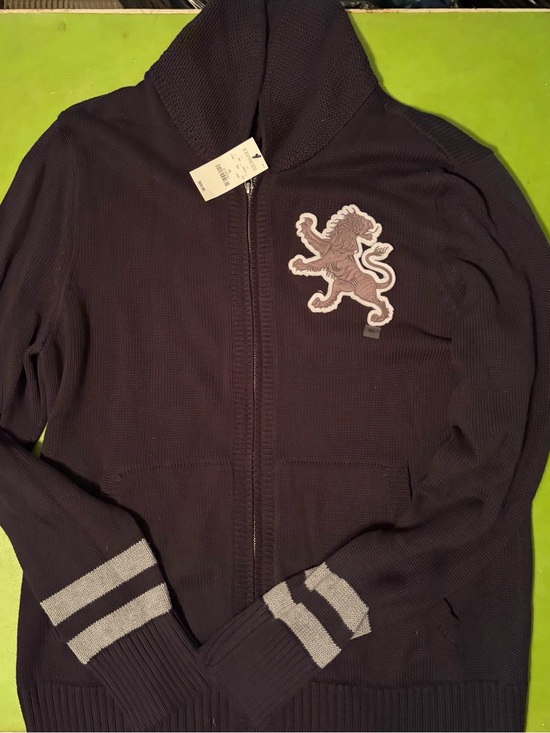 Express Other - NWT- Express Men's Zip-Up Sweater Hoodie XL y2k